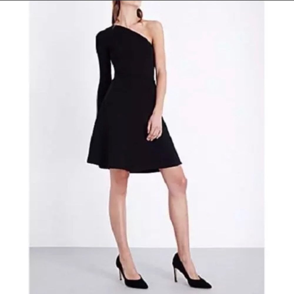 SANDRO Shirley One Shoulder LBD - Picture 3 of 7